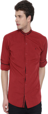 

Fifty Two Men's Solid Casual Red Shirt