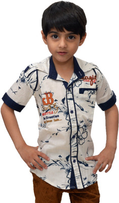 

Crux & Hunter Boy's Graphic Print Casual Multicolor Shirt