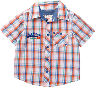 

Beebay Boys Checkered Casual Multicolor Shirt, Multi color