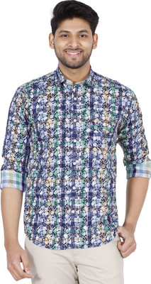 D'Indian Club Men Printed Casual Multicolor Shirt
