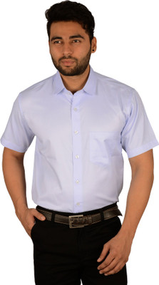 

Studio Nexx Men's Solid Formal Light Blue Shirt