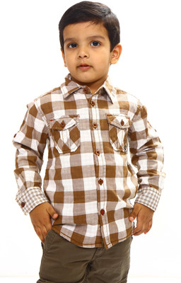66% OFF on Bio Kid Boys Checkered Casual Ribbed Collar Shirt 66% OFF on Bio Kid Boys Checkered Casual Ribbed Collar Shirt