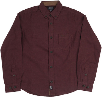 

Indian Terrain Boys Solid Casual Maroon Shirt, Burgandy