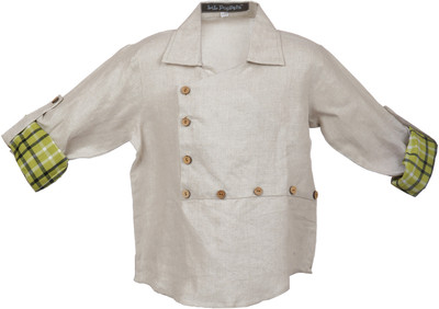 16% OFF on Lil Poppets Boys Solid Casual Cutaway Collar Shirt 16% OFF on Lil Poppets Boys Solid Casual Cutaway Collar Shirt