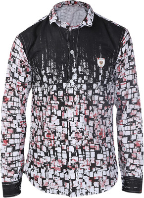 

Finery Boys Printed Casual Multicolor Shirt