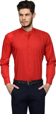 

FabTag - Being Fab Men's Solid Casual Red Shirt
