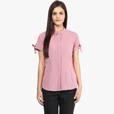 

Annabelle Women' Solid Formal Red Shirt