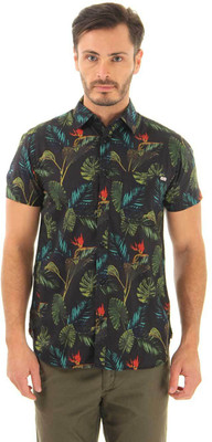 

Jack & Jones Men's Printed Casual Black Shirt, Pirate black
