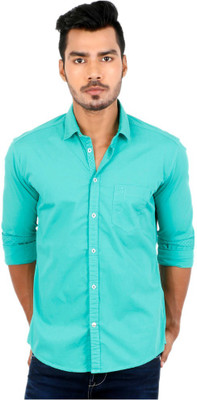 

Killer Men's Solid Casual Light Green Shirt, Sea green