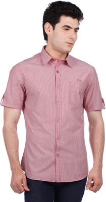

John Players Men's Striped Casual Shirt, 1a1