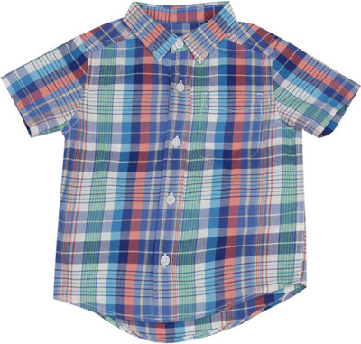 

The Children's Place Boys Checkered Casual Multicolor Shirt, 1153