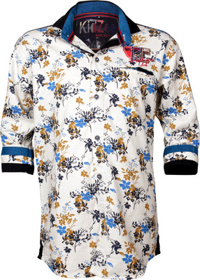 

Kidzee Boys Printed Casual Red Shirt