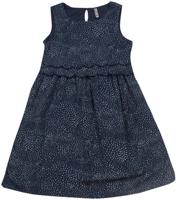 

Lee Cooper Juniors Girls Midi/Knee Length Casual Dress(Dark Blue, Sleeveless