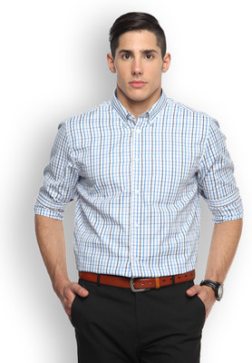 

Brooklyn Blues Men's Checkered Casual Multicolor Shirt
