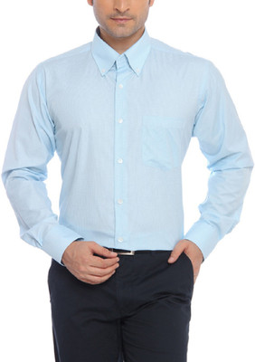 

Raymond Men's Solid Formal Shirt, Blue