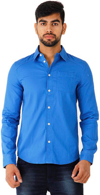 

Puma Men's Solid Casual Shirt, Strong blue