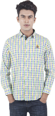 

EdenElliot Men's Checkered Casual Shirt, Multicolor