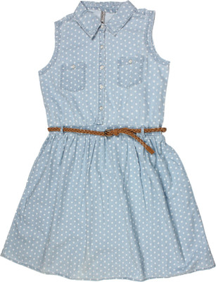 

Lee Cooper Juniors Girls Casual Light Blue Shirt, Indigo