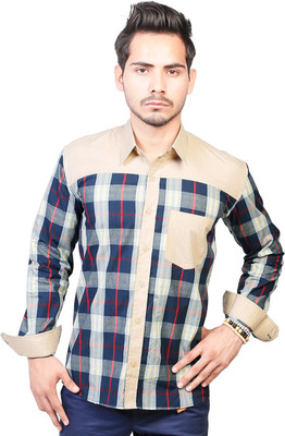 

Trendster Men's Checkered Casual Multicolor Shirt