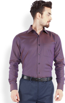 

Raymond Men's Solid Formal Purple Shirt