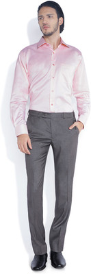 

Raymond Men's Striped Formal Pink Shirt, Light pink