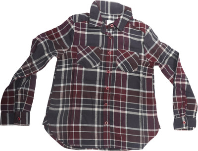 

MansiCollections Baby Boys & Baby Girls Checkered Casual Multicolor Shirt