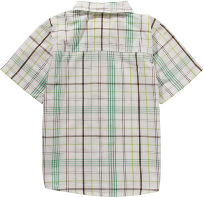 

Levi's Boys Checkered Casual Multicolor Shirt, Cane green-e60