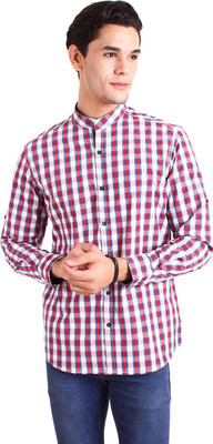 

Chokore Men Checkered Casual Multicolor Shirt, White