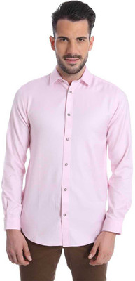 

Jack & Jones Men's Solid Casual Pink Shirt, Pink dogwood
