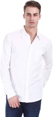 

Zobello Men's Solid Casual Shirt, Soft white