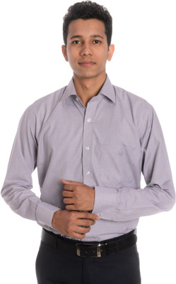 

Tag & Trend Men's Houndstooth Formal Brown Shirt, Beaver brown