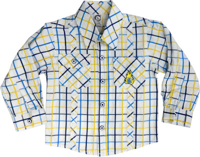 30% OFF on Kooka Baby Boys Checkered Casual Yellow Shirt 30% OFF on Kooka Baby Boys Checkered Casual Yellow Shirt