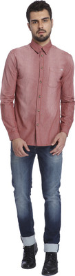 

Jack & Jones Men' Solid Casual Red Shirt, Ketchup