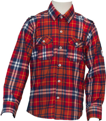 50% OFF on Kooka Boys Checkered Casual Red Shirt 50% OFF on Kooka Boys Checkered Casual Red Shirt