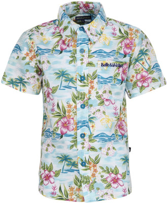 

Bells and Whistles Boys Printed Casual Blue Shirt