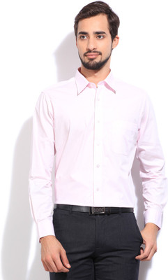 

Arrow Men's Solid Casual Pink Shirt