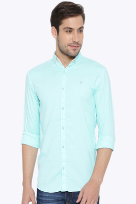 

Fifty Two Men's Solid Casual Blue Shirt, Sky blue.