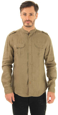 

Jack & Jones Men's Solid Casual Brown Shirt, Elmwood