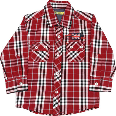

Gini & Jony Boys Checkered Casual Multicolor Shirt, 1221