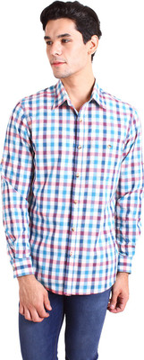 

Chokore Men Checkered Casual Multicolor Shirt, White