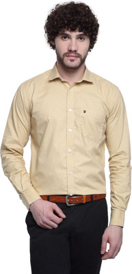 

D'Indian Club Men's Checkered Formal Multicolor Shirt