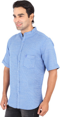 

Professio Men's Solid Formal Light Blue Shirt, Sky blue