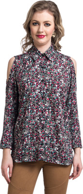

Uptownie Lite Women's Floral Print Casual Multicolor Shirt