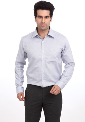 

Park Avenue Men's Solid Formal Light Blue Shirt