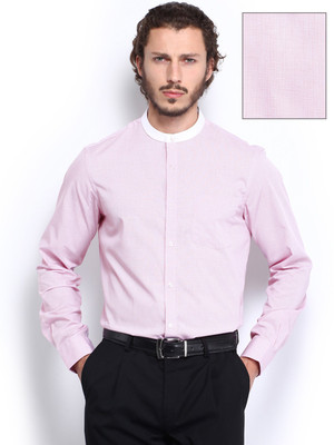 

Arrow Men's Checkered Formal Pink Shirt, Lt. red