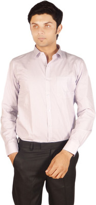 

Kriss Men's Striped Casual Purple Shirt