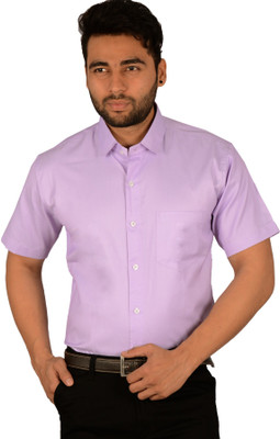 

Studio Nexx Men's Solid Formal Purple Shirt