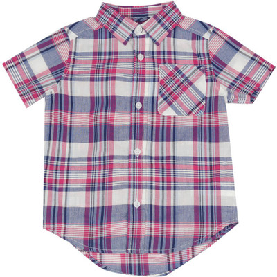 

The Children's Place Boys Checkered Casual Multicolor Shirt, 1108