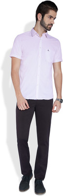 

Parx Men's Solid Formal Red Shirt