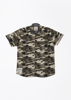

GJ Jeans Unltd Boys Printed Casual Multicolor Shirt, 1113